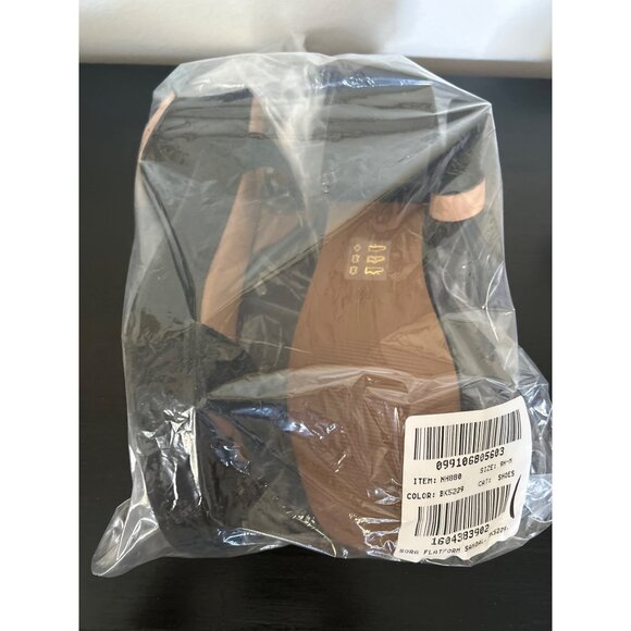 Madewell Item NH880 The Lina Platform Sandal in Suede, Defect Size 9H - Picture 8 of 8